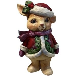 Jim Shore Heartwood Creek Christmas‎ No Bunny's More Festive # 4053822 5"